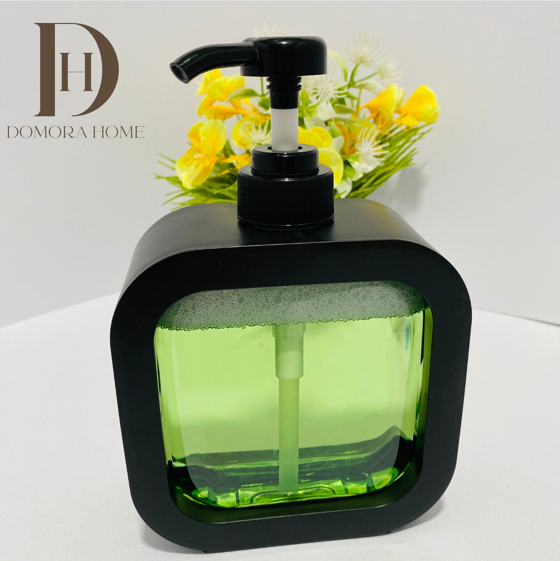 Dispensador de Jabón 500 ml,Multiusos para Jabón, Baño, Cocina, Crema, Gel antibacterial.