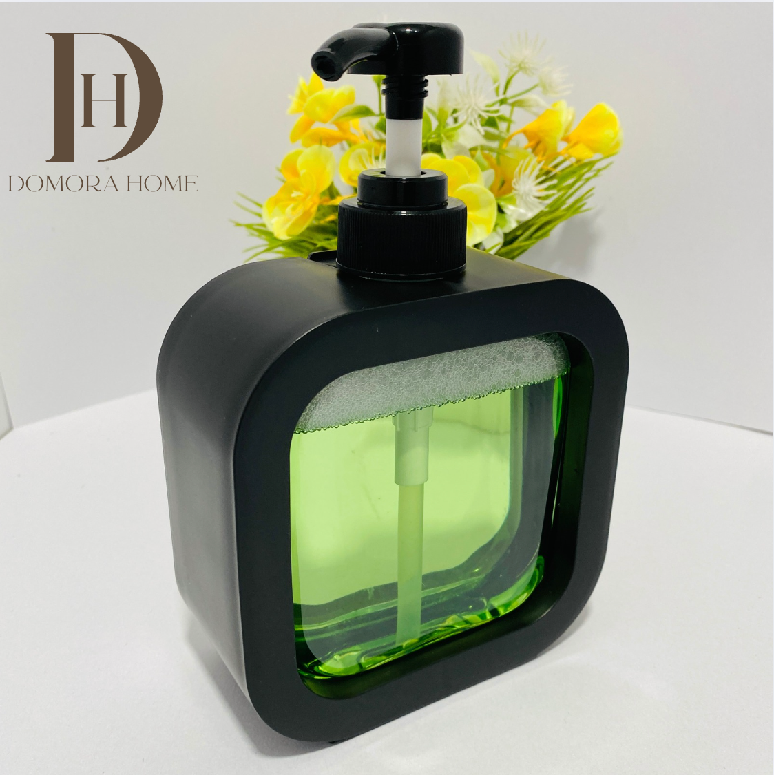 Dispensador de Jabón 500 ml,Multiusos para Jabón, Baño, Cocina, Crema, Gel antibacterial.