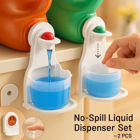 Soporte para Vaso y Estante Suavizante y para Detergente de Lavandería