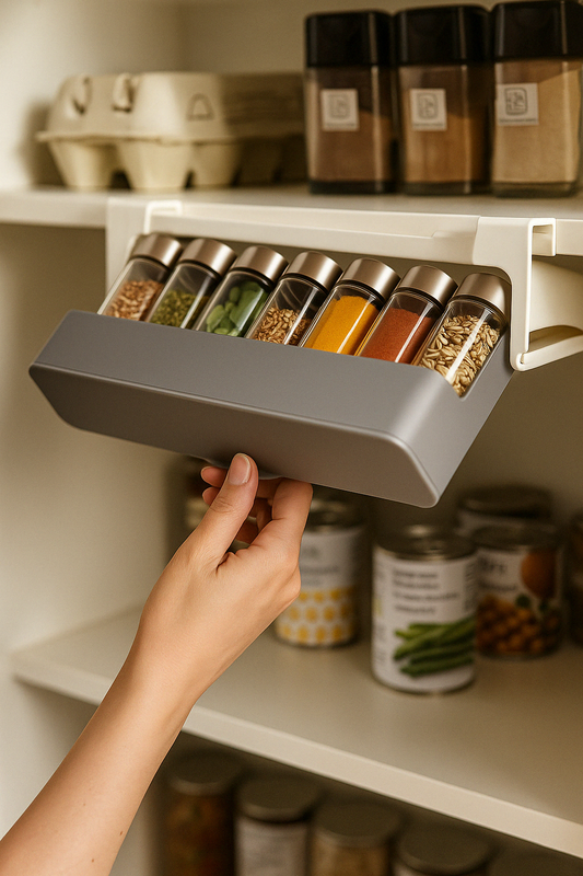 Organizador de Especias Autoadhesivo para Cocina