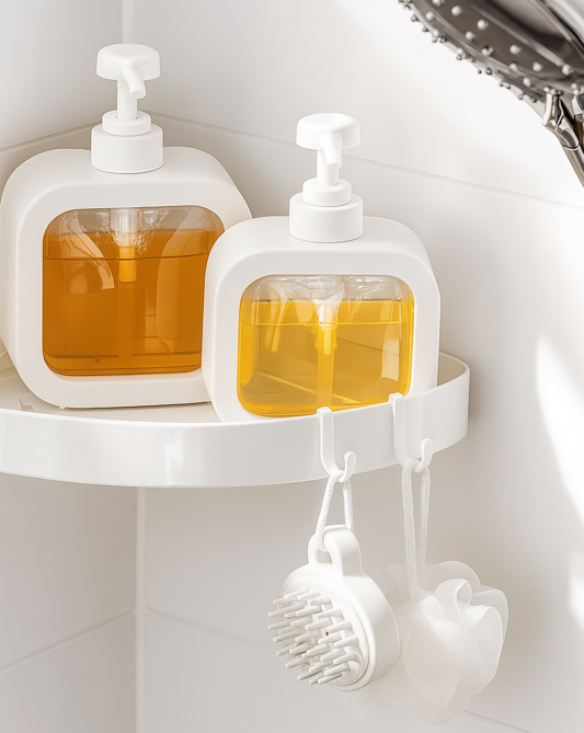 Dispensador de Jabón 500 ml,Multiusos para Jabón, Baño, Cocina, Crema, Gel antibacterial.