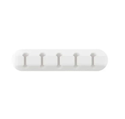 Organizador de cables USB de silicona.