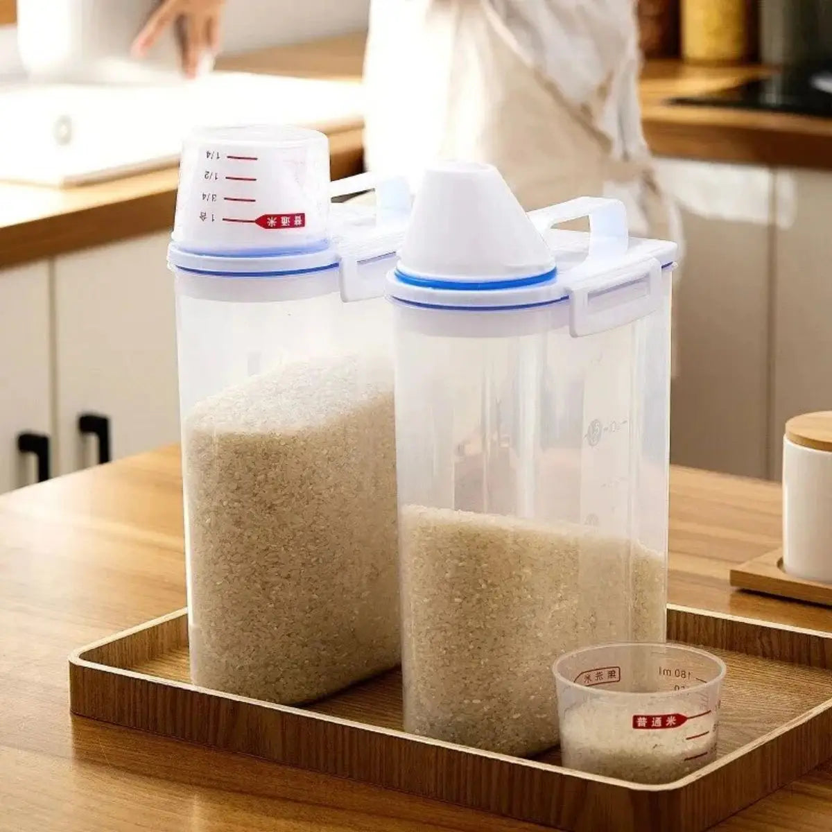Recipiente Hermético para Almacenamiento de Alimentos