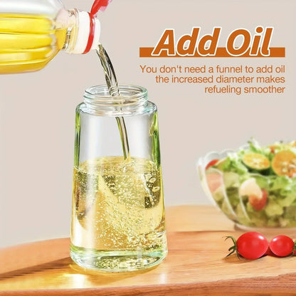 Botella Dispensadora de Aceite 2 en 1 Vidrio,