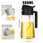 Botella Dispensadora de Aceite 2 en 1 Vidrio,