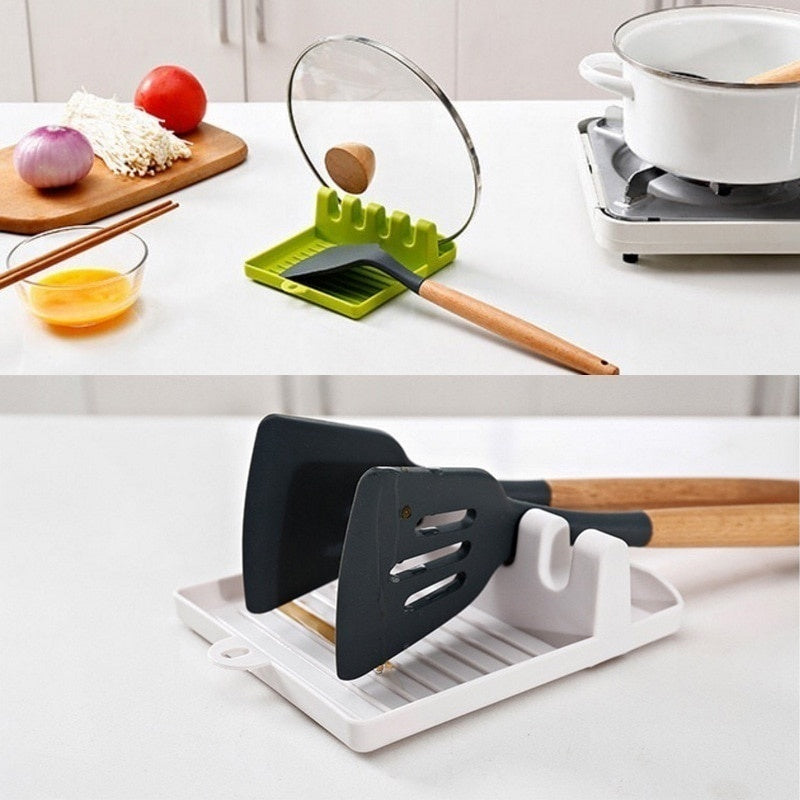 Soporte de Cucharas de Cocina – Organizador de Tenedores, Espátulas y Palillos.