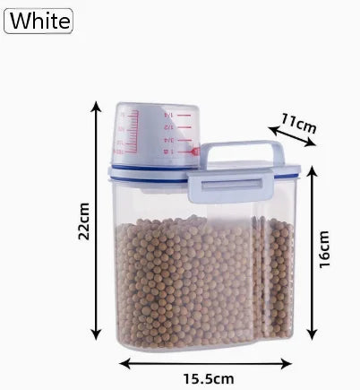 Recipiente Hermético para Almacenamiento de Alimentos