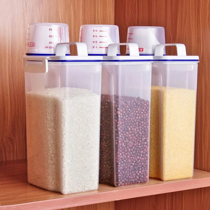 Recipiente Hermético para Almacenamiento de Alimentos