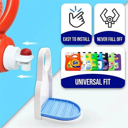Soporte para Vaso y Estante Suavizante y para Detergente de Lavandería