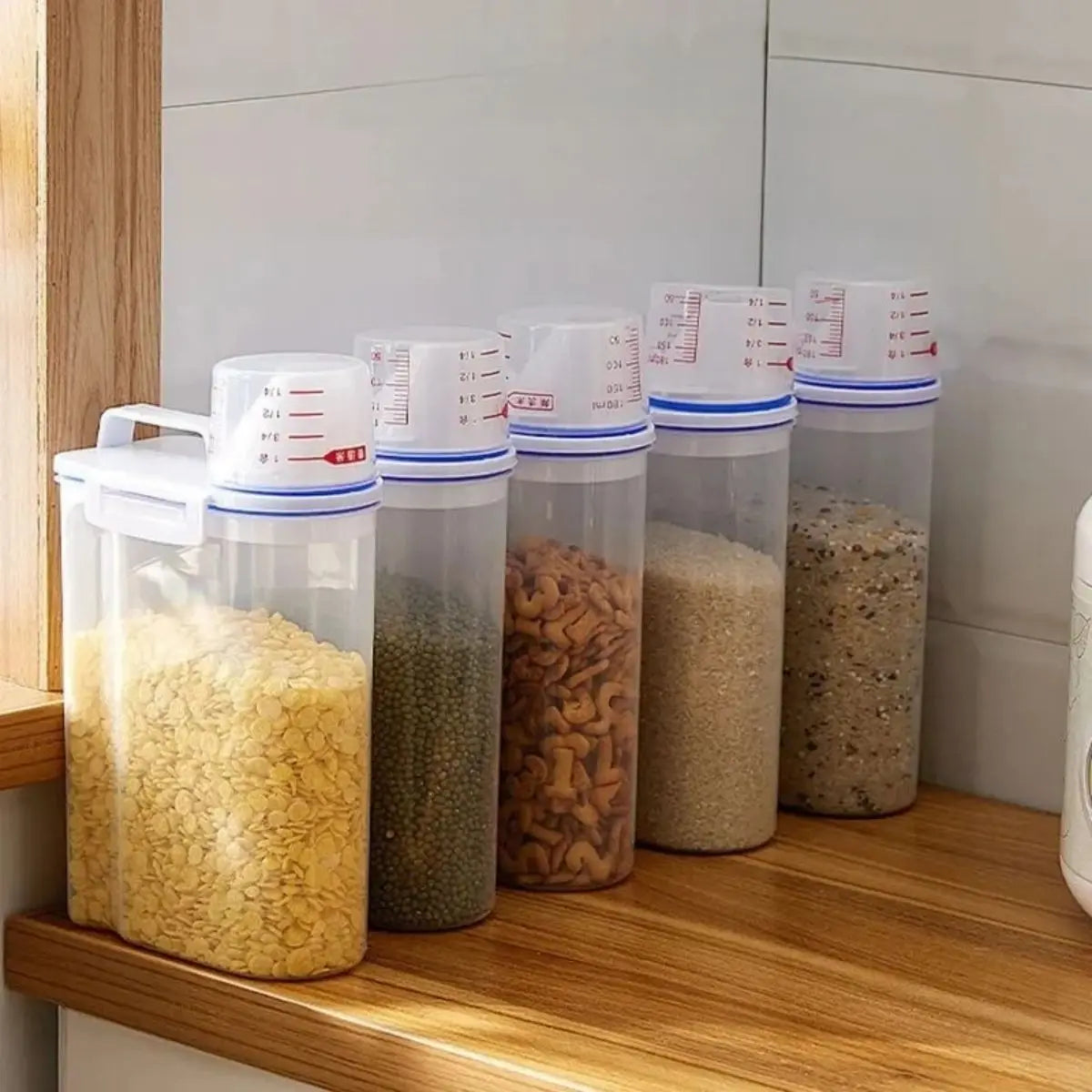 Recipiente Hermético para Almacenamiento de Alimentos