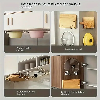 Set de 4 Piezas de Soportes de Almacenamiento de Cocina