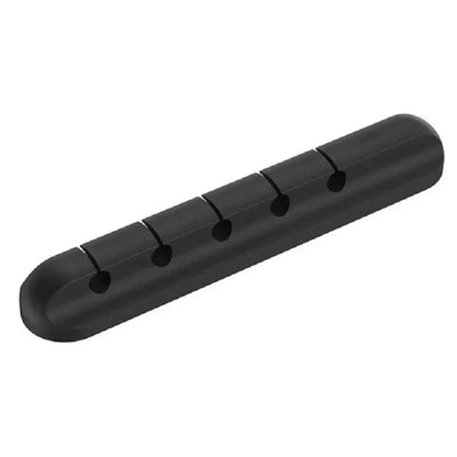 Organizador de cables USB de silicona.