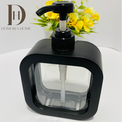 Dispensador de Jabón 500 ml,Multiusos para Jabón, Baño, Cocina, Crema, Gel antibacterial.