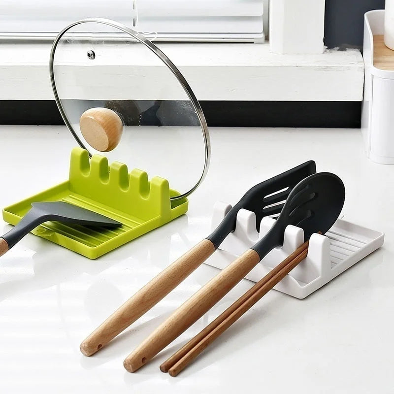 Soporte de Cucharas de Cocina – Organizador de Tenedores, Espátulas y Palillos.