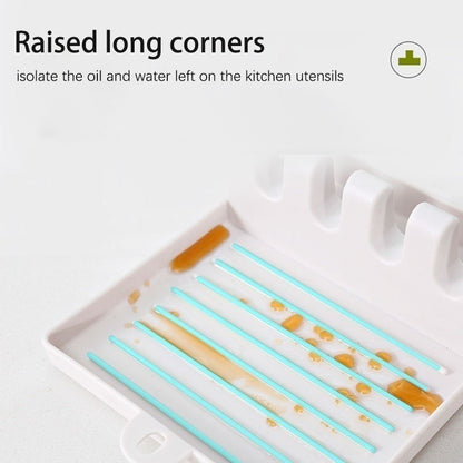 Soporte de Cucharas de Cocina – Organizador de Tenedores, Espátulas y Palillos.