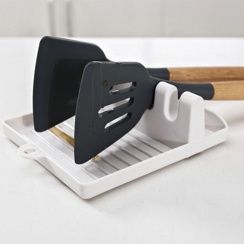 Soporte de Cucharas de Cocina – Organizador de Tenedores, Espátulas y Palillos.